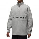 Jordan Dri-FIT Pusiau užsegamas ilgomis rankovėmis Greitai džiūstantis golfo mar&scaron;kinėlis Vyri&scaron;ki vir&scaron;utiniai drabužiai HF9920-050 L