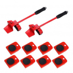 1 rinkinys baldų pervežimo ma&scaron;ina su 8 ratais Didelio na&scaron;umo baldų keltuvas, tvirta apkrova