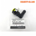 High quality New For B37F-61-240 Degree Elbow Heater Pipe Connector Fit Mazda 3 CX-7 CX-9 2007 2008 2009 2010 2011 2012 2013
