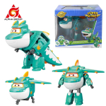 Super Wings 5 coliai Transformuojamas Jett Dizzy Donnie Deformuojamas Lėktuvas Robotas Veiksmo Figūrėlės Transformacija Animacija Vaikų Žaislai