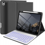 Xiaomi Pad 8 Pro dėklas su 7 spalvų ap&scaron;viečiama klaviatūra, ra&scaron;iklio laikikliu ir magnetiniu užsegimu Xiaomi Pad 6/6 Pro 11"