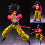 SHF Dragon Ball GT Super Saiyan 4 Son Goku Articulated PVC Veiksmo Figūrėlė Kolekcionuojami Žaislai 16cm