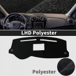 Dacia Renault Sandero 2020-2013 Stepway II 2 RS Kairiarankiams Odinė Prietaisų Skydelio Dangos Padas DashMat Apsauga nuo Saulės Apsauginis Kilimėlis