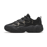 Anta Synthetic Leather, Textile Height Increasing Low top Chunky Sneakers Men's Basic Black/Fossil Silver Black 112618853-3 40 black