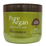 HKRLYYMV Argan Cleansing Cream 300ml, keeps skin moisturized without tightness black