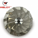 GTB2260VK Turbocharger 758351 Kompresoriaus sparnuotė frezuota MFS Billet Skirta BMW 525D E60 E61 3.0D 235HP 173Kw M57N2 2007-