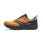 Saucony Peregrine 14 GTX - Peel/Shadow - Vandeniui atsparūs visureigio sportbačiai S20918-253 42.5