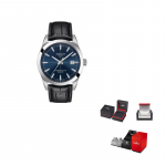 TISSOT Windy Collection Automatinis mechaninis judėjimas 100m atsparumas vandeniui Vyri&scaron;kas laikrodis Mėlynas ciferblatas T127.407.16.041.01 Black Strap black