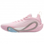 Li Ning Wade DLO 1 lengvi, labai patogūs, sintetinės odos, kvėpuojantys, elastingi, žemo ūgio krep&scaron;inio bateliai vyrams, &scaron;viesiai rožiniai, ABPV009-10 43