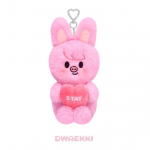 I&scaron;ankstinis užsakymas Stray Kids 6-asis gerbėjų susitikimas Stay in Our Little House SKZOO Secret Pliu&scaron;inis žaislas su balsu DWAEKKI pink