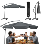 Sulankstomas sodo skėtis, 6 sekcijos, 350 cm, su uždangalu, Plonos Pl-880