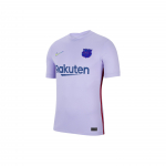 Nike Futbolo trumpomis rankovėmis mar&scaron;kinėliai Sirgaliaus Edition 21-22 Sezonas Barselona I&scaron;vykos Vyri&scaron;ki Vir&scaron;utiniai drabužiai Pulse-Purple CV7890-581 L