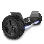 RCB Hoverboard 8,5 colio dviejų variklių APP suaugusiems vaikams &ndash; &scaron;auni dovana &ndash; juodas
