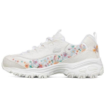 Skechers DLites 1.0 Džinsinis Sintetinės Odos Sportiniai Patogūs Žemi Laisvalaikio Batai Moteri&scaron;ki Kedai Balti 149465-WHT 38 white
