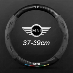 3D įspaudas automobilio logotipas Vairo apdangalas Mini F54 F55 F56 F57 R55 R56 R57 R58 R59 R60 F60 Cooper Countryman Clubman JCW cnjaw55 black