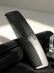 DIOR smulkių dantų ki&scaron;eninis plaukų &scaron;ukavimas Ne&scaron;iojamas antistatinis plaukų formavimo &scaron;ukavimas su odiniu laikymo mai&scaron;eliu Kelioninio dydžio &scaron;ukuosenų įrankis juoda
