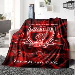 Individualus pavadinimas Liverpulio futbolo klubo spaudinys Flanelinis pledas Auk&scaron;tos kokybės &Scaron;iltas Patogus Apklotas Visiems sezonams Puikiai tinka dovanoms Namų dekoras 150cm x 200cm