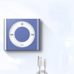 Ne&scaron;iojamas ir itin plonas sportinis MP3 grotuvas su metaliniu korpusu, tinkantis bėgioti ir bėgioti MP3+128GB Card