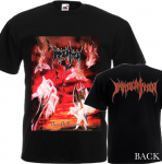 Unisex mar&scaron;kinėliai Dawn Of Possession by Metal Band Immolation Dtg Printed Tee S