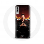 Coque pour Samsung Galaxy A50 Lucifer Morningstar S&eacute;rie Saison 3