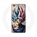 Coque pour Huawei P8 Lite Manga Anime Dragon Ball Multicolore