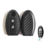 Automobilio rakto dėklas, skirtas Nissan / Infiniti EX25 FX35 FX37 X50 G25 G35 G37 Q40 Q50 Q60 Q70 QX50 QX56 QX60 QX70 B - 3 buttons trunk
