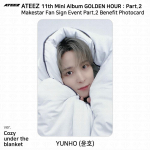 ATEEZ Auksinė valanda 2 dalis Makestar Susitikimo ir skambučio renginys 2 dalis Naudos fotonuotrauka Yunho