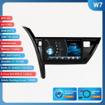 Hizpo Carplay 4G 10.1 colio I&scaron;maniosios automobilio sistemos Android automobilio radijas Toyota Corolla Auris 2013 - 2016 m. GPS Stereo I&scaron;manusis ekranas Bluetooth RDS W7 8Core 6G 128G,AI