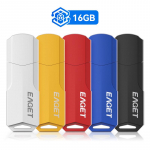 5 vnt. USB 2.0 atmintinės, įvairiaspalvės, USB 2.0 atmintinės, USB atmintinės, įvairiaspalvės U formos 16GB