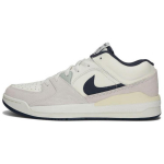Air Jordan Stadium 90 Phantom Thunder Blue Vyri&scaron;ki Sportbačiai Kreminiai Kokosų pieno IB4713-041 47.5