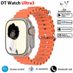 DT Ultra 3 I&scaron;manusis laikrodis Amoled ekranas 4GB MP3 MP4 grotuvas Bluetooth tinklo dalijimasis APP Store ChatGPT i&scaron;manusis AI laikrodis vyri&scaron;kas sportinis laikrodis Silicone tape