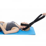 Kaklo tempimo dirželis fizinei terapijai ir kaklo kreivės atstatymui(Juoda)