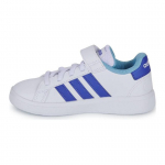 Adidas Grand Court Strap Mažylių Balti Skaidriai Mėlyni Vaiki&scaron;ki Sportbačiai Debesėlio Baltumo Naudoti Mėlyni HP8915 28