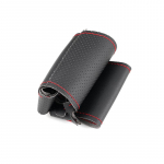 Automobilių priedai Salono siuvimas rankiniu būdu vairo odinis gaubtas Kia Sportage 3 2011 2012 2012 2014 -2017 KIA Ceed Red Thread