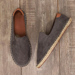 Vasaros Nauji Vyri&scaron;ki Laisvalaikio Batai Madingi Batai Retro Rankų Darbo Espadrilės Kvėpuojantys Atsparūs Dilimui Sportbačiai Didelis Dydis 45 46 47 44 pilka spalva