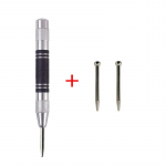 Automatinis centrinis perforatorius Bendras medienos apdirbimo metalo grąžtas Reguliuojamas spyruoklinis automatinis perforatorius metalo medžio stiklui 1 set