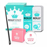 10 porcijų Lolli King plaukų sugarbanojimo kremo + 5g fiksavimo balzamo, sugarbanojimo &scaron;epetėlis, blakstienų medžiaga, 1 vnt.