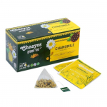 Chaayos Ramunėlių Arbata - 25 Ramunėlių Žaliosios Arbatos Pakeliai | Ramunėlių Ir Žaliosios Arbatos Lapeliai | Sudėtyje Yra Grynų Ramunėlių Žiedų - 150 G