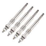 Zerone Bougie de chauffage Lot de 4 bougies de pr&eacute;chauffage 7700100558 de rechange pour Renault Clio Kangoo Trafic