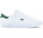 LACOSTE Powercourt 224 - Herren Sneakers Schuhe Leder Wei&szlig; 748SMA00011R ORIGINAL EU 40 UK 6.5 balta