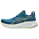 ASICS Gel Nimbus 26 Evening Teal Light Mustard Vyri&scaron;ki sportbačiai 1011B794-402 43.5