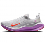 Nike React Infinity Run 4 Pilki su violetiniais ir raudonais akcentais Vyri&scaron;ki sportbačiai DR2665-011 44