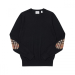 Burberry Moteri&scaron;kas S dydžio Merinosų vilnos megztas languotas pleistras Bempton 8075008 8075008 (M)
