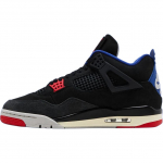 Air Jordan 4 Retro Rare Air Juoda Ugnies Raudona Gili Karali&scaron;ka Mėlyna Tamsiai Dūminė Pilka Techninė Pilka IB4387-003 22
