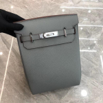 Nauja ni&scaron;inė Kelly rankinės galvos sluoksnio retro o kuprinė unisex pirmas sluoksnis karvės odos messenger krūtinės krep&scaron;ys silver buckle