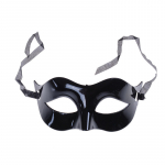 Mens Masquerade Ball Mask Ventian Costume Party Eye Mask Fancy Dress juoda