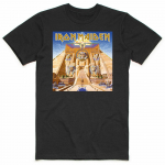 Iron Maiden Powerslave Album Cover Box Tee Unisex mar&scaron;kinėliai S