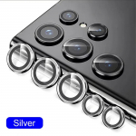 Prabangus fotoaparato apsauginis stiklas, skirtas Samsung Galaxy S24 S23 S22 Ultra Plus galinis objektyvo dangtelis Grūdinto stiklo dangtelio apsaugos priedai For Samsung S23 Ultra