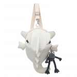 Vyri&scaron;ka animacinė kuprinė Moteri&scaron;ka didelės talpos kuprinė Studentų mokyklinė kuprinė balta