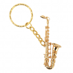 Mielas saksofono pakabukas raktų pakabukas ne&scaron;iojamas juokingas žalvarinis miniatiūrinis saksofonas muzikos instrumentas raktas
